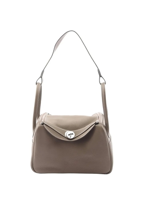 Hermès Pre-Owned 2016 Lindy 26 leather shoulder bag - Brown