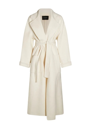 Fabiana Filippi belted lapels coat - Neutrals