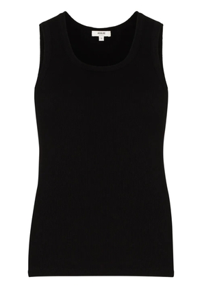 AGOLDE Poppy ribbed tank top - Black