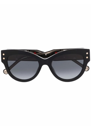 Carolina Herrera wayfarer-frame sunglasses - Black