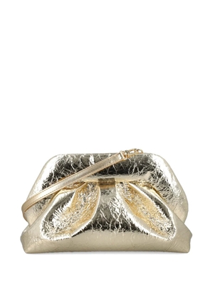 Themoirè Tia pleated clutch bag - Yellow