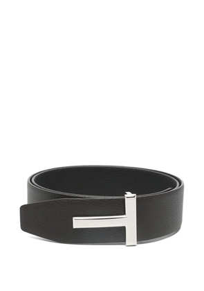 TOM FORD logo-buckle belt - Black