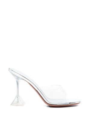 Amina Muaddi Lupita sandals - White