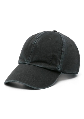 Saint Laurent Cassandre cap - Black