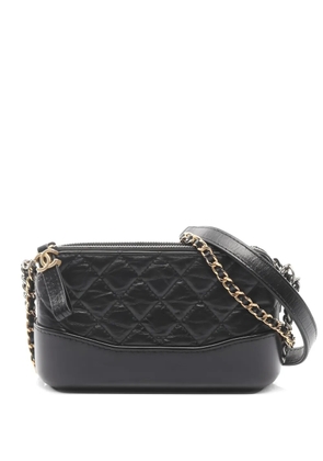 CHANEL Pre-Owned 2019 Gabriel crossbody bag - Black