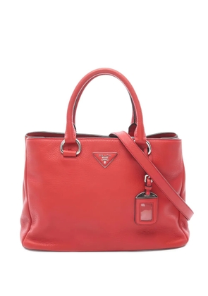 Prada Pre-Owned 2000s grained-leather tote bag - Red