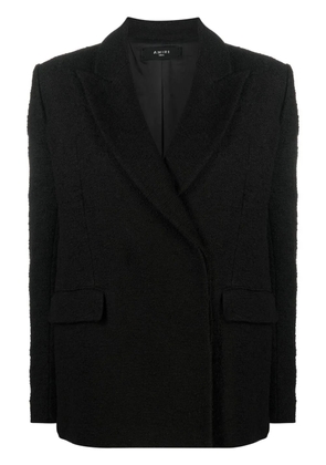 AMIRI single-breasted button-fastening jacket - Black