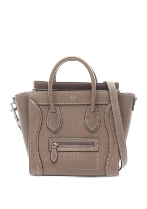 Celine Pre-Owned 2010s Nano Luggage tote bag - Brown