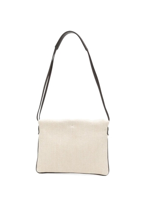 Brunello Cucinelli canvas shoulder bag - Neutrals