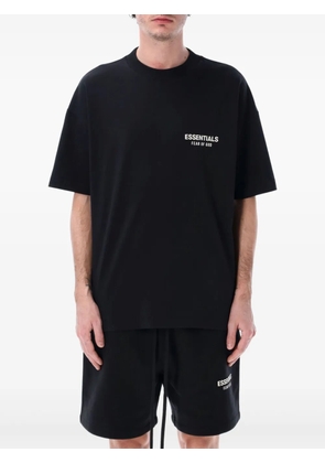 FEAR OF GOD ESSENTIALS Essentials logo-print T-shirt - Black