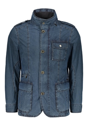 Moorer flap-pockets denim jacket - Blue