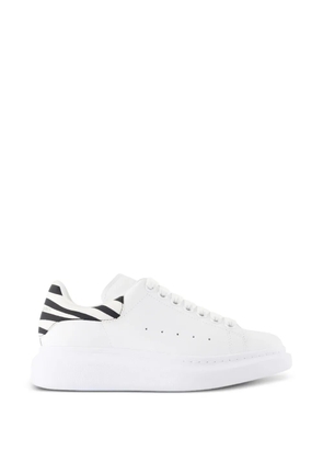 Alexander McQueen animal-print sneakers - White