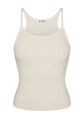 ETERNE ribbed tank top - White