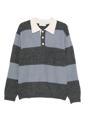 DUNST striped sweater - Blue