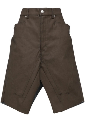 Rick Owens Slivered skirt - Brown