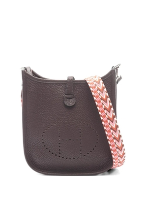 Hermès Pre-Owned 2022 Evelyne TPM leather shoulder bag - Red