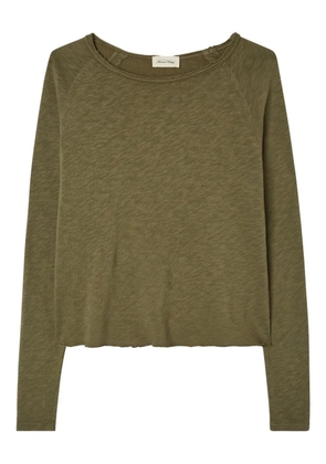 American Vintage Sonoma boat-neck T-shirt - Green