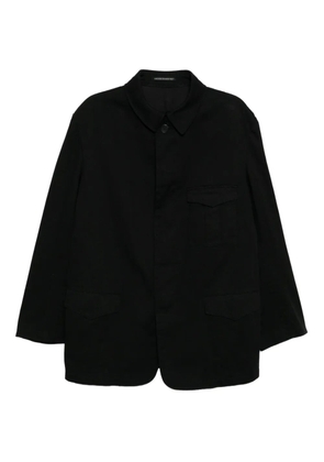 Y's cotton shirt jacket - Black