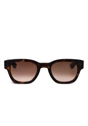 Alexander McQueen Eyewear square-frame sunglasses - Brown