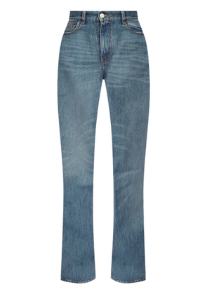 Coperni buckle-detail slim-fit jeans - Blue