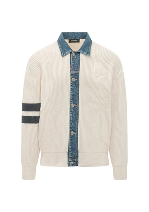 DSQUARED2 panel cardigan - Neutrals