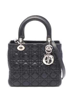 Christian Dior Pre-Owned 2010's quilted leather tote bag - Black
