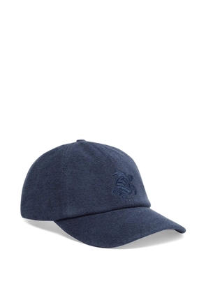 Vilebrequin turtle-embroidered cap - Blue