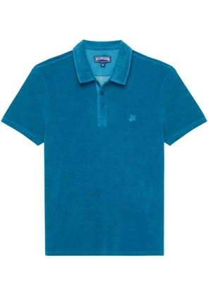 Vilebrequin terry-cloth polo shirt - Blue