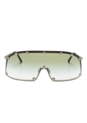 Rick Owens studded sunglasses - Silver