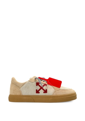 Off-White arrow-appliqué low-top sneakers - Neutrals