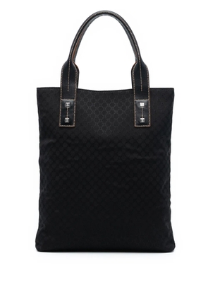 Celine Pre-Owned 2000 Macadam Canvas tote bag - Black