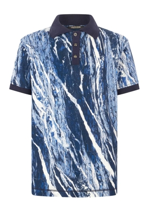 Roberto Cavalli cotton polo shirt - Blue