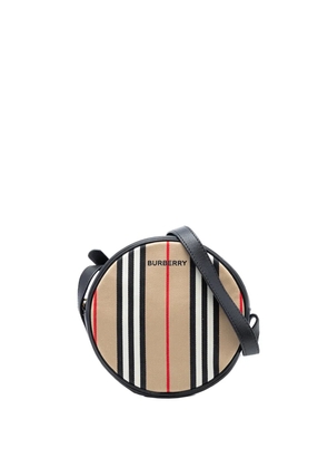 Burberry Pre-Owned 2000-2017 Icon Stripe Canvas Louise crossbody bag - Brown