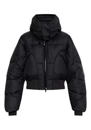 adidas by Stella McCartney hooded quilted jacket - Black