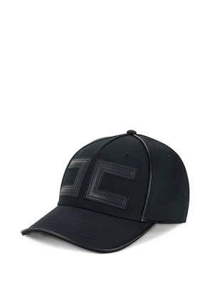Elisabetta Franchi logo-patch baseball cap - Black