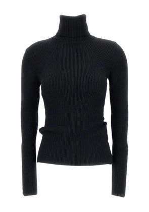 Junya Watanabe turtleneck sweater - Black