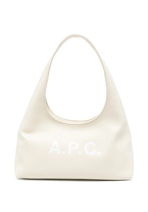 A.P.C. baby Ninon logo-detail tote bag - Neutrals