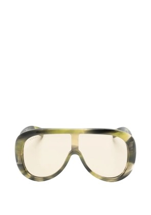 Gucci Eyewear round-frame sunglasses - Green