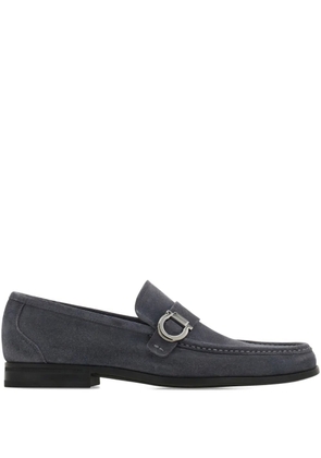Ferragamo suede loafers - Grey