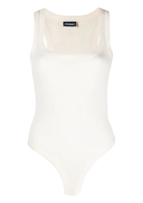 Jacquemus Le Body Gros Grain bodysuit - Neutrals
