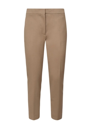 Max Mara Pegno zip-fly trousers - Brown