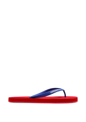 DSQUARED2 logo-strap flip flops