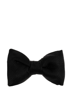 TOM FORD textured bow tie - Black