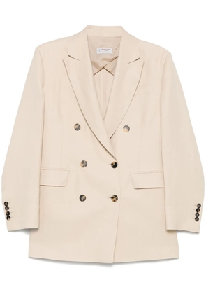 Alberto Biani double-breasted blazer - Neutrals