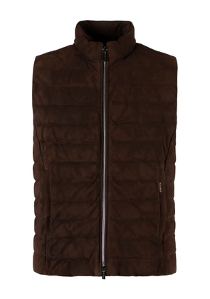 Moorer Calaf gilet - Brown