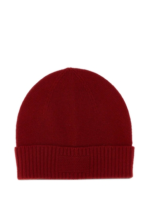 Guest In Residence ribbed-cuff cashmere beanie - Red