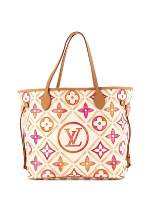 Louis Vuitton Pre-Owned Neverfull NM By The Pool Monogram Tile Canvas MM tote bag - Multicolour