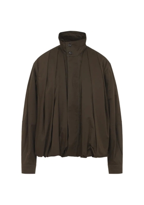 LEMAIRE button pleated jacket - Brown