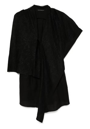 Yohji Yamamoto button-up shirt - Black