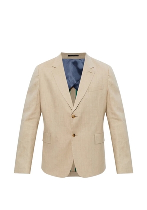 Paul Smith button-fastening blazer - Neutrals